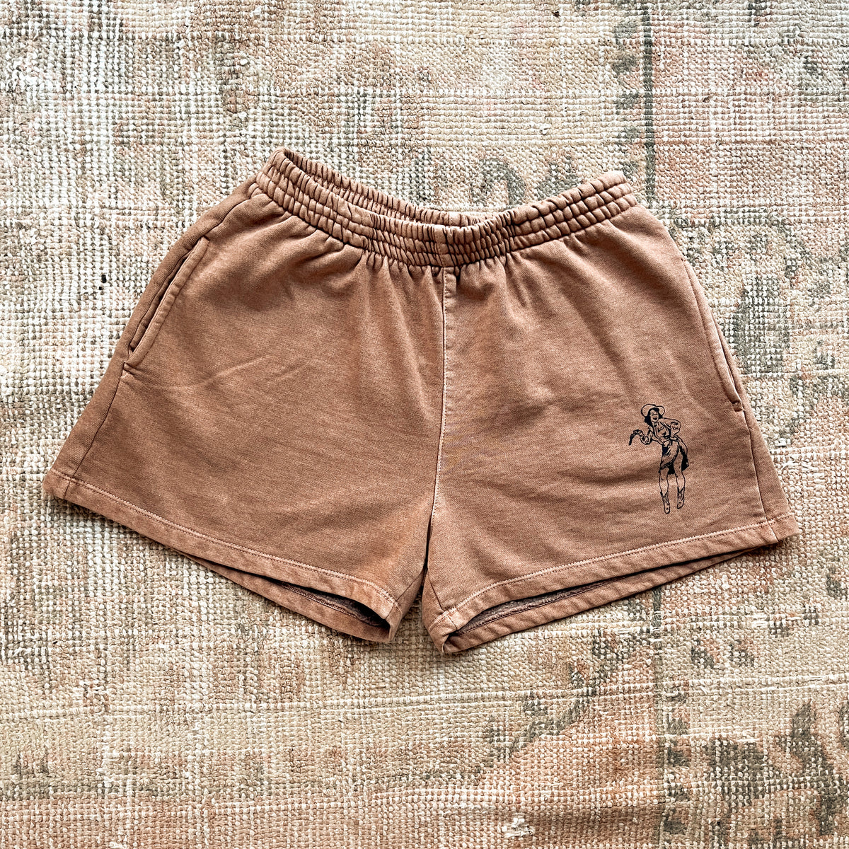 it’s the guns western cropped sweatshirt