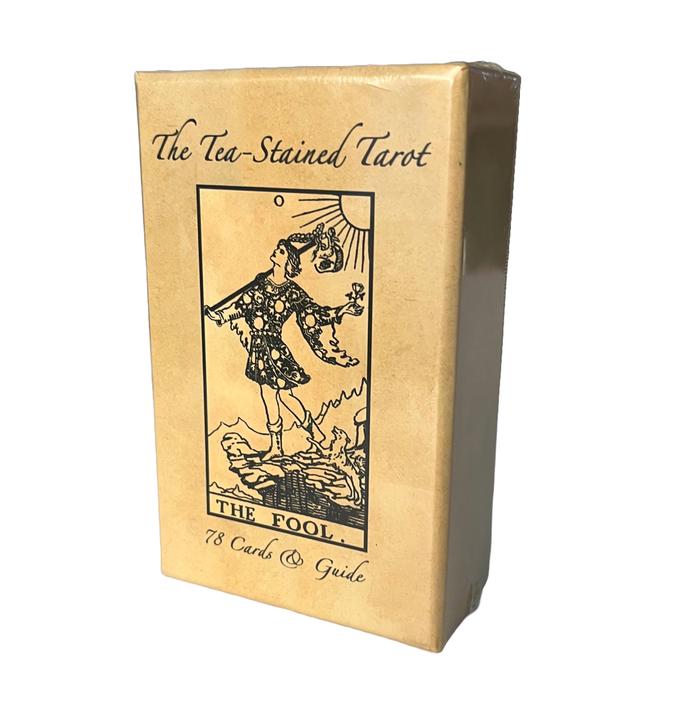 classic 1909 rider-waite {tea-stained edition} tarot deck & guidebook