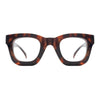 logan {dark tortoise} blue light {readers} eyeglasses