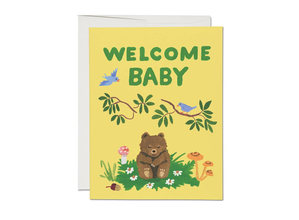 welcome baby card