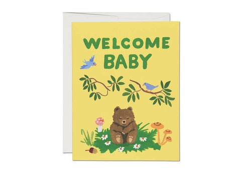 welcome baby card