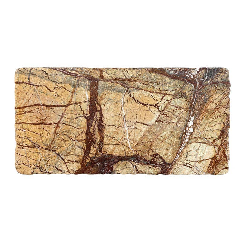 brown marble stand