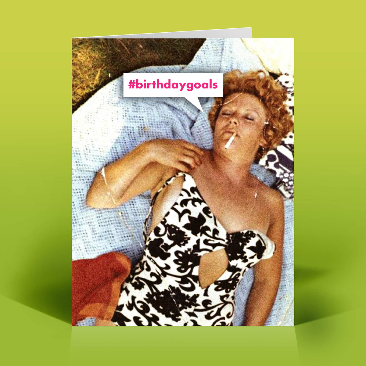 #birthdaygoals card