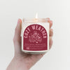 cozy weather candle