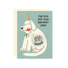 the dog ate your birthday cake card