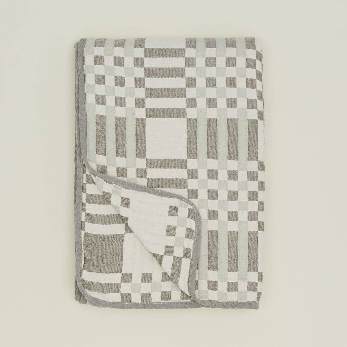 plaid {sage/olive} blanket