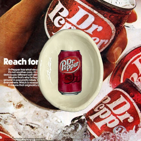 dr. pepper trinket dish