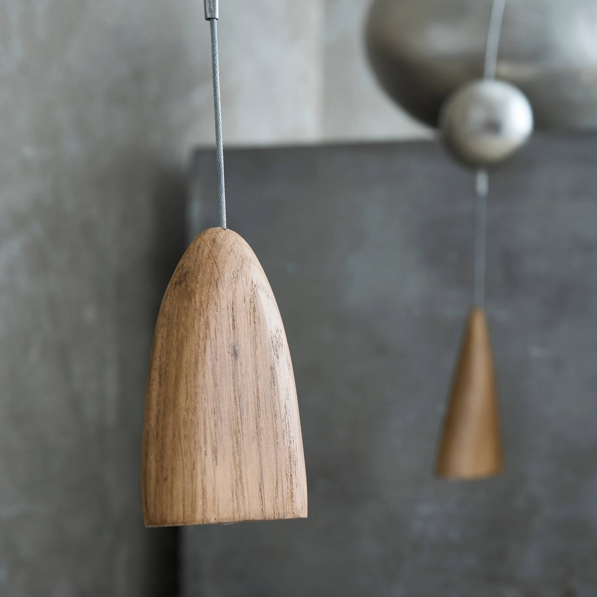 nickel hanging bell {conical}