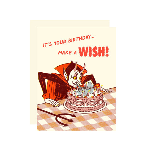 it's your birthday...make a wish! card