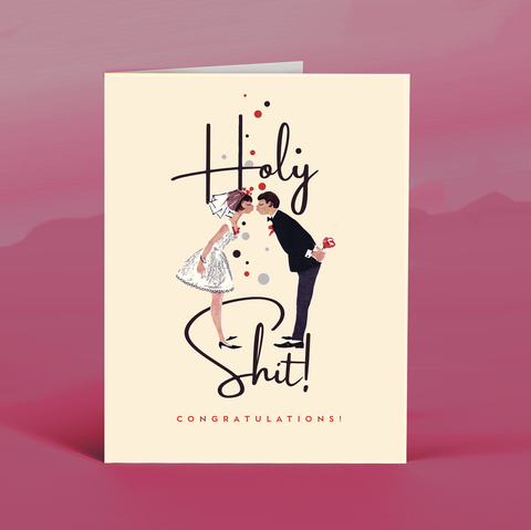 holy shit! congratulations! card