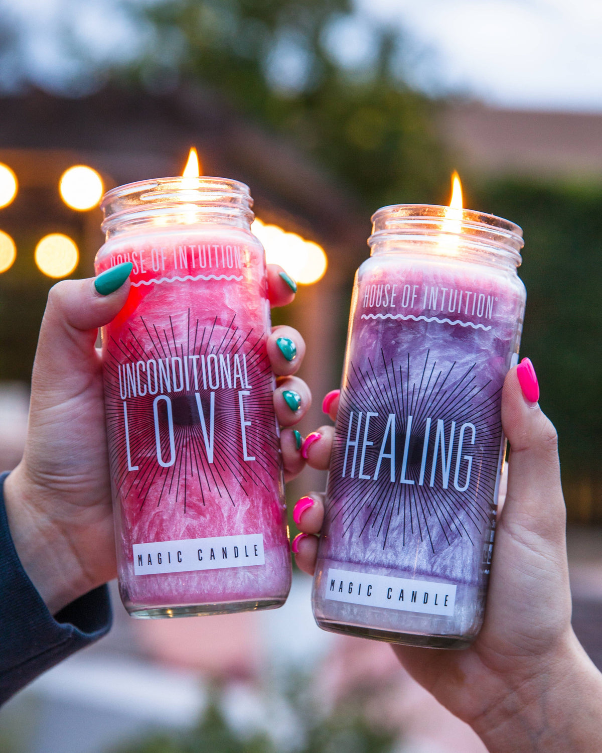 healing magic candle