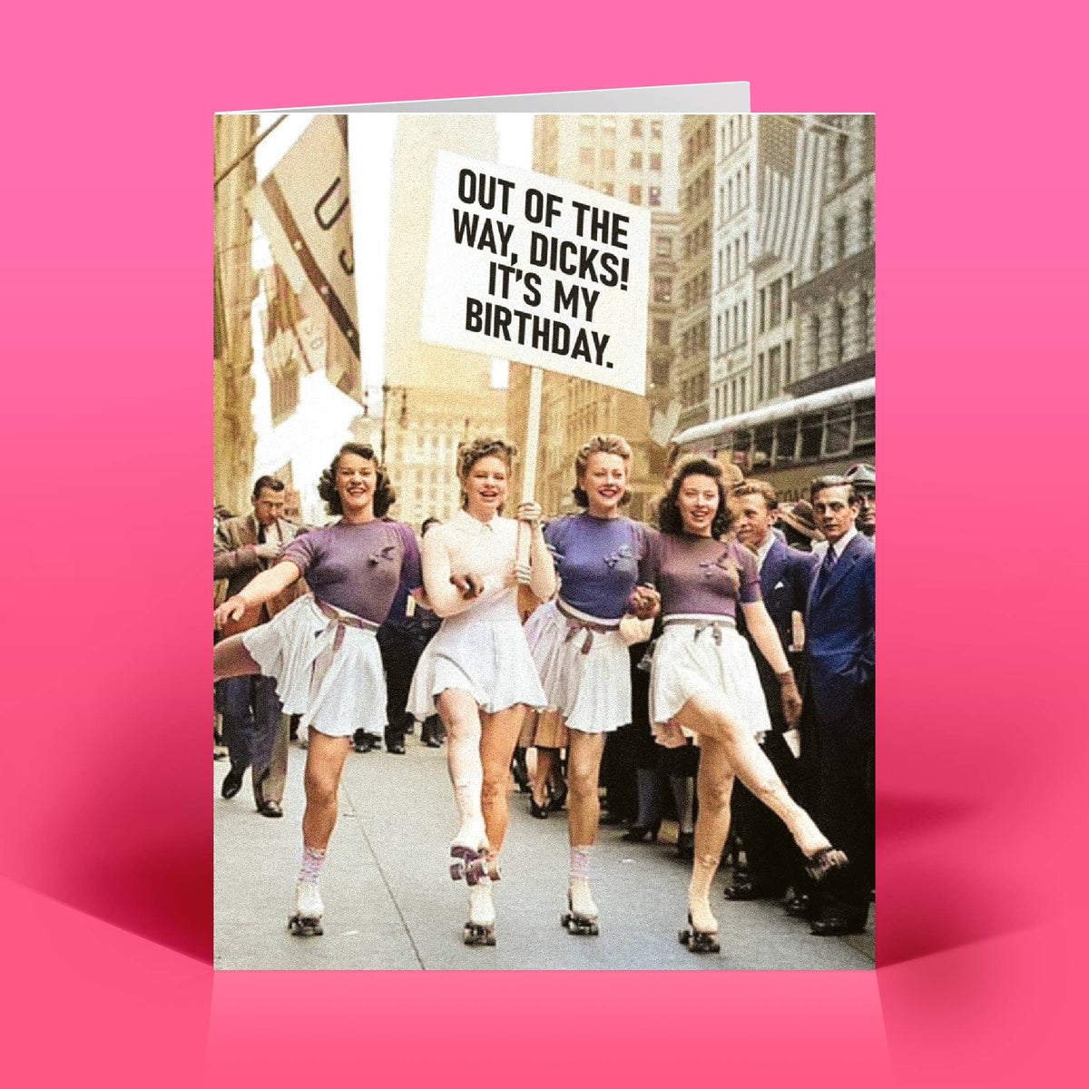 out of the way card