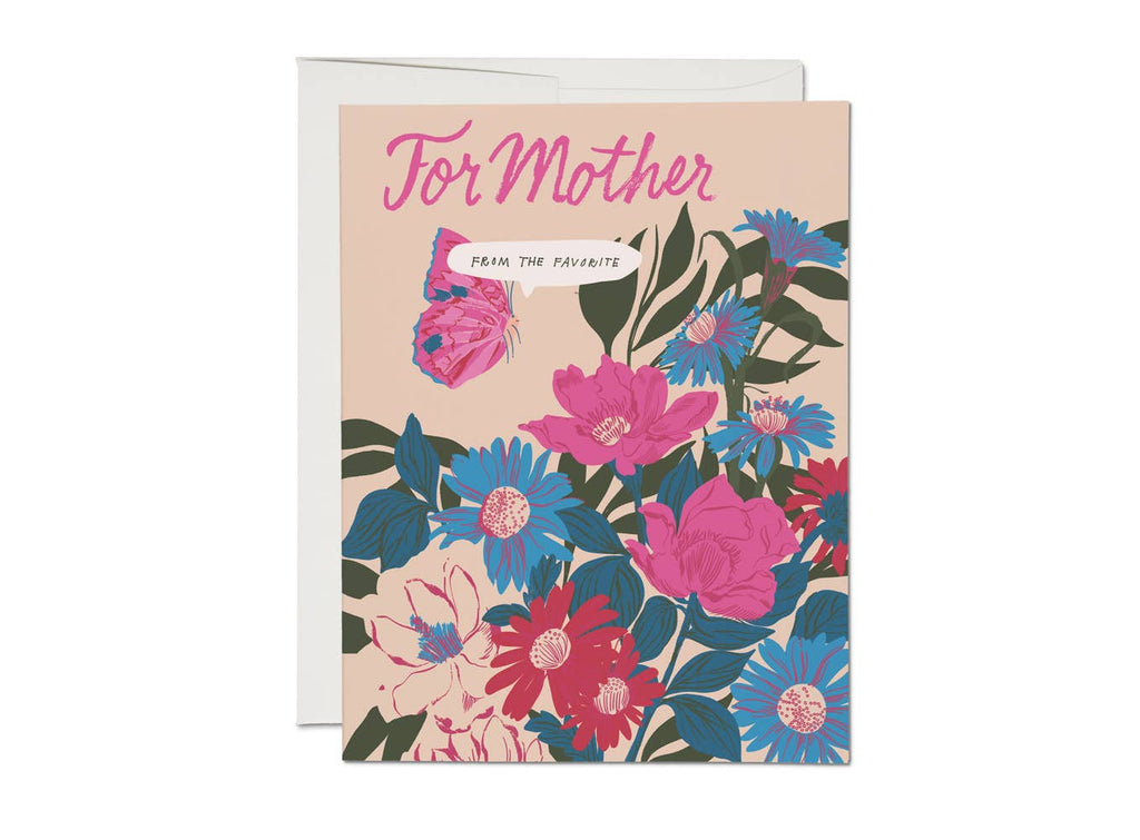 for mother from the favorite card