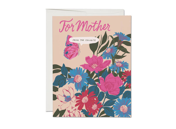 for mother from the favorite card