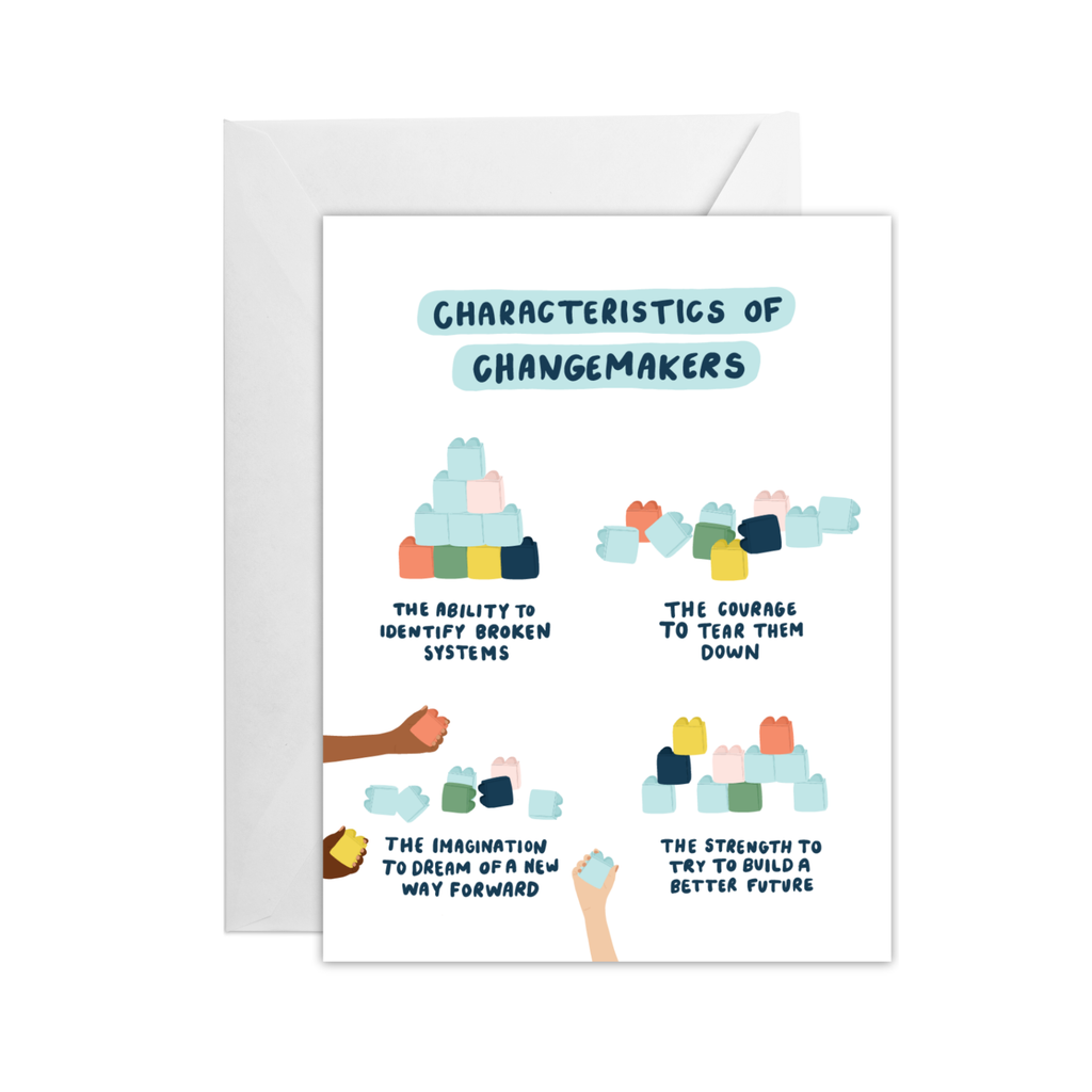 characteristics of changemakers card