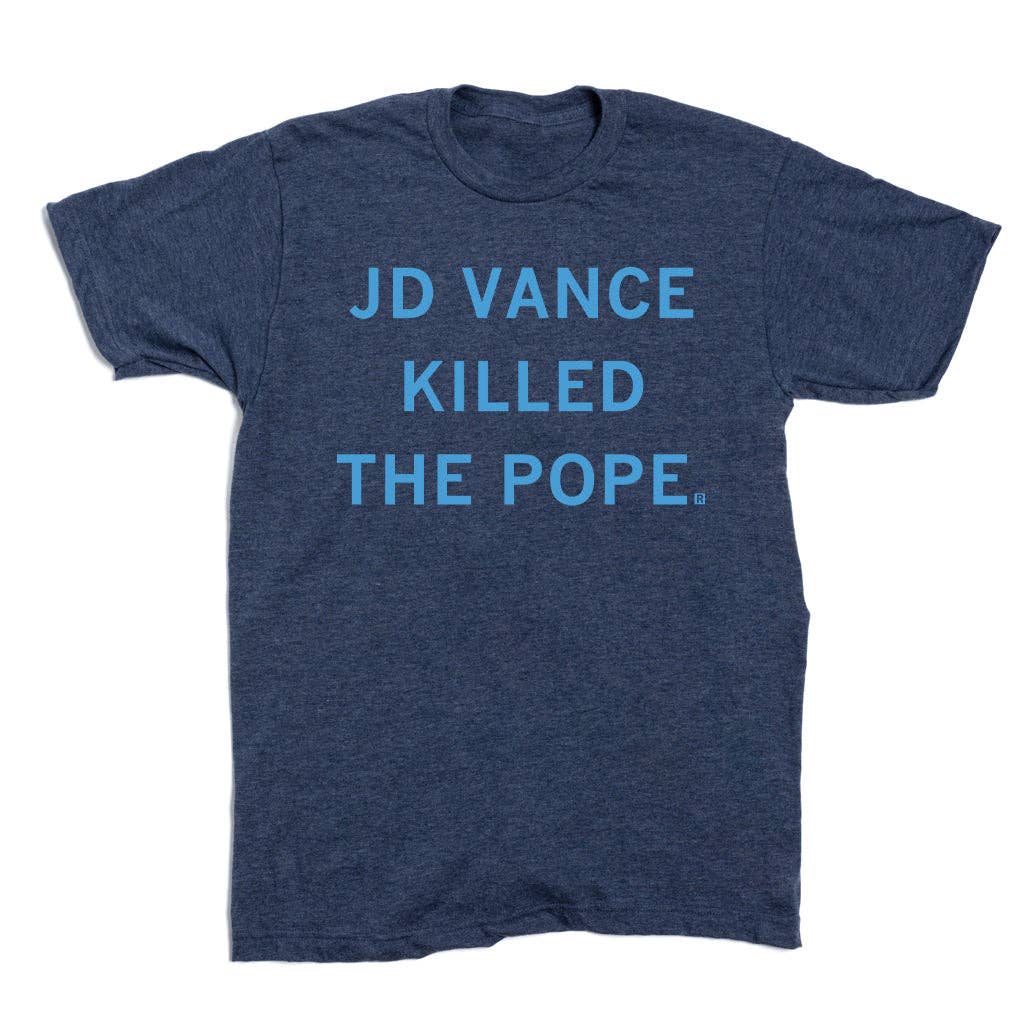 jd vance killed the pope tshirt