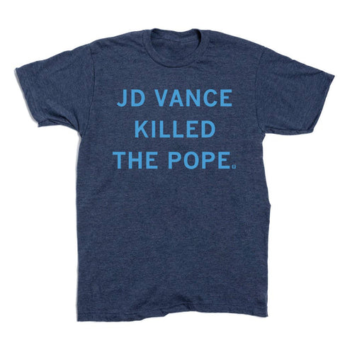 jd vance killed the pope tshirt