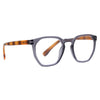 kass {transparent grey w/ brown temples} blue light {readers} eyeglasses