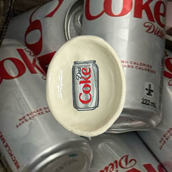 diet coke trinket dish