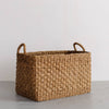 rectangular floor basket w/ handles