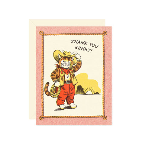 thank you kindly! card