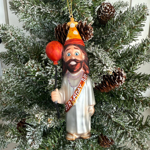 birthday boy ornament
