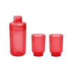 3pc {pink} shaker/highball set