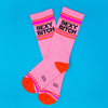 sexy bitch crew socks