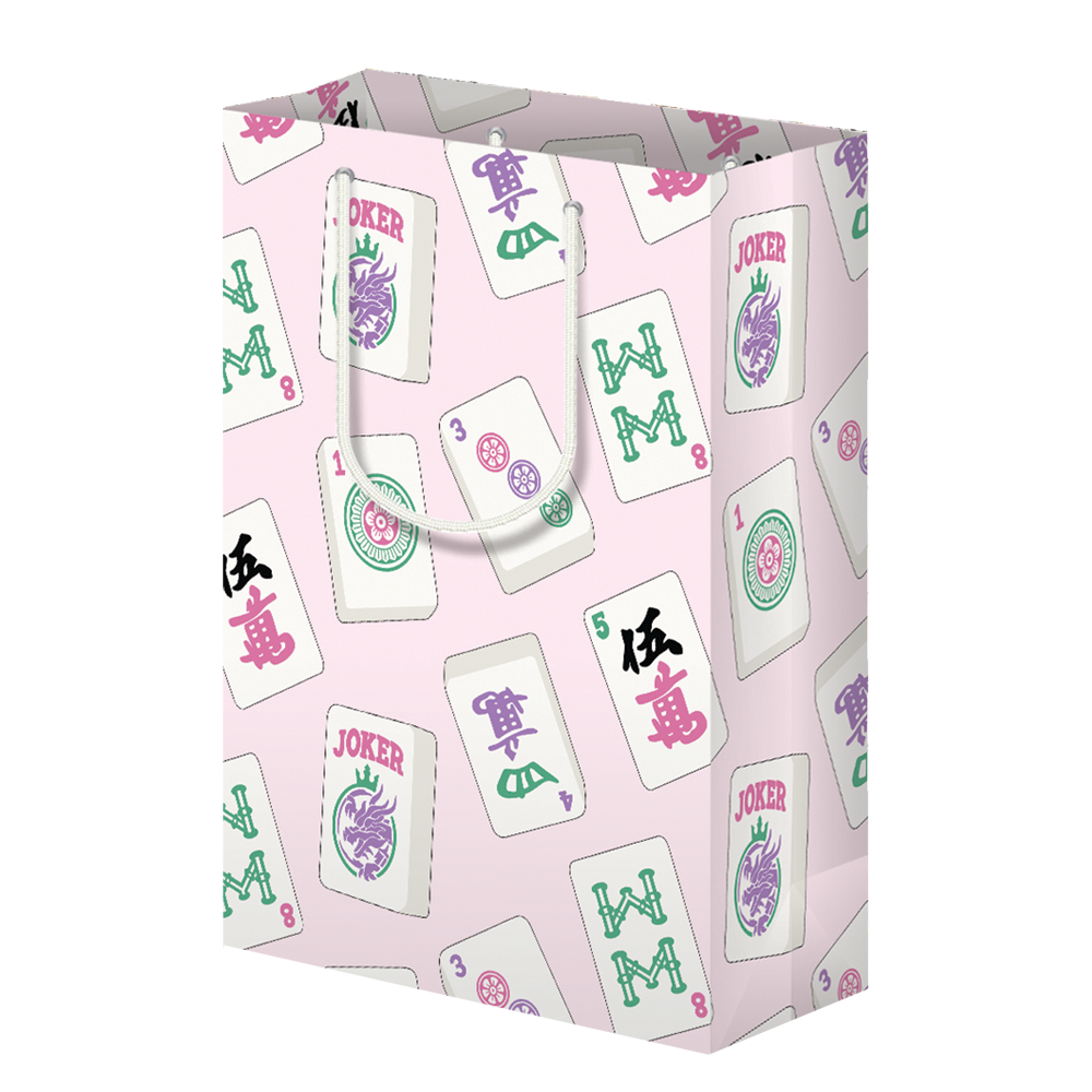 mahjong tiles gift bag