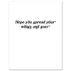 happy birthday! hope you spread your wings & soar card
