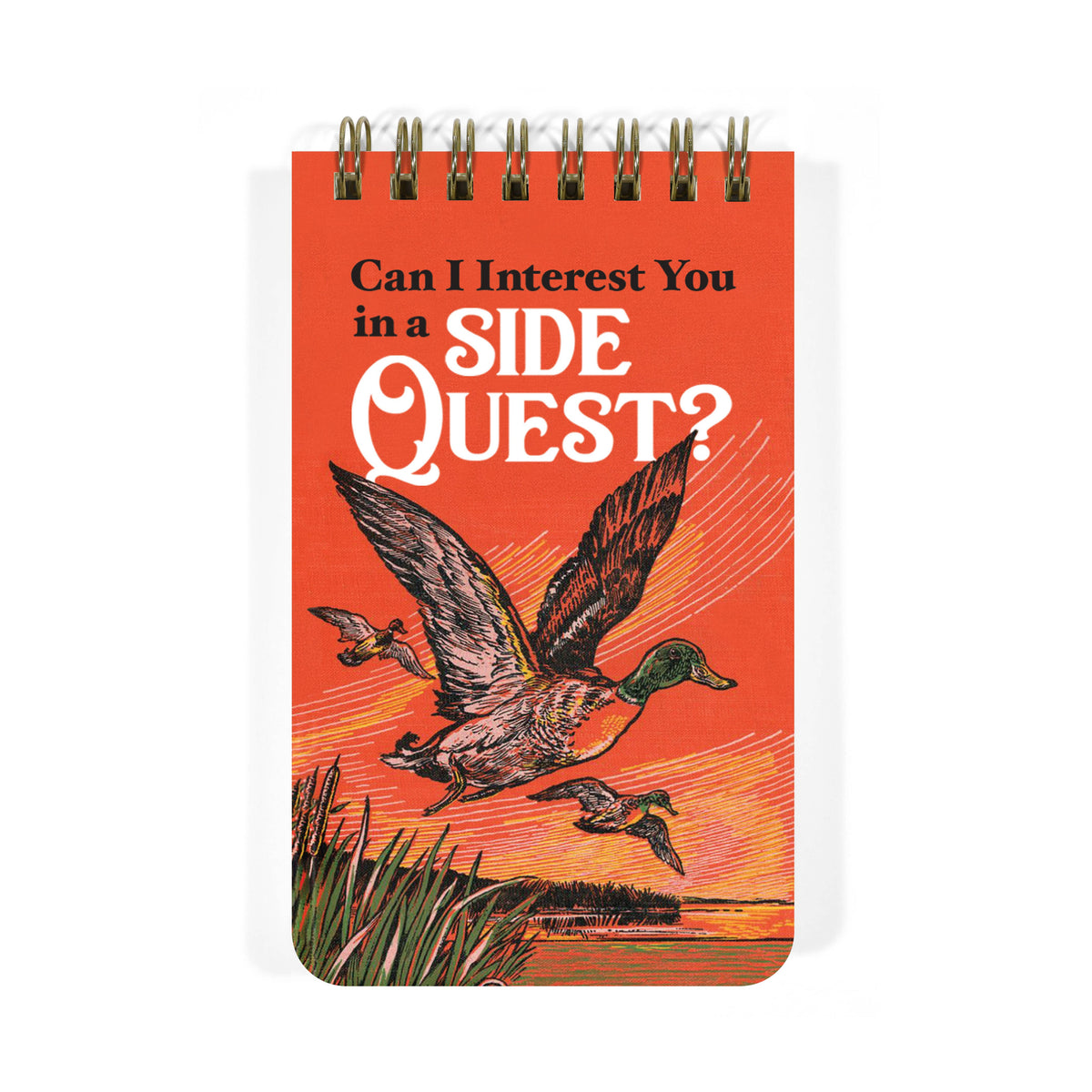 can i interest you in a side quest - 3x5 spiral memo notepad