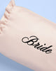 embroidered bride cosmetic bag