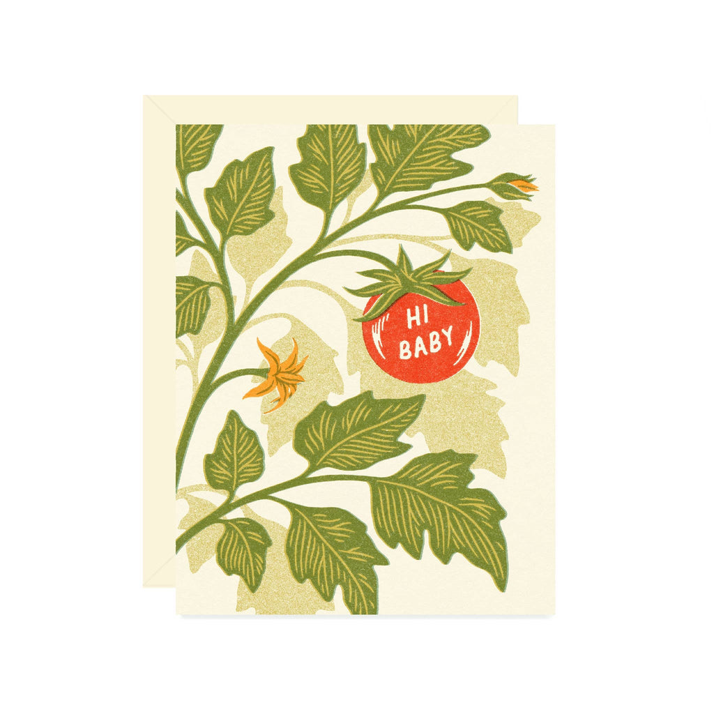 hi baby tomato card