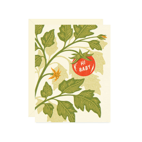 hi baby tomato card