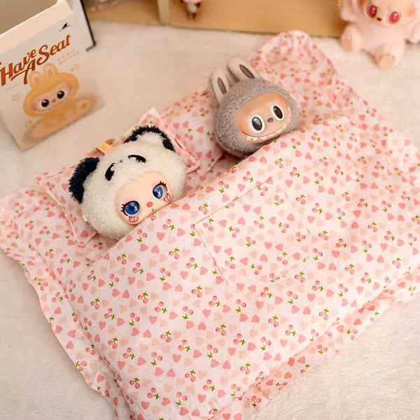 labubu sleeping bag set