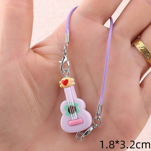 labubu mini guitar accessory