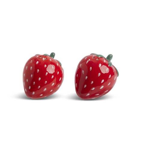 strawberry salt & pepper shaker set