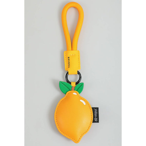 lemon bag charm