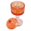 amber pedestal jar
