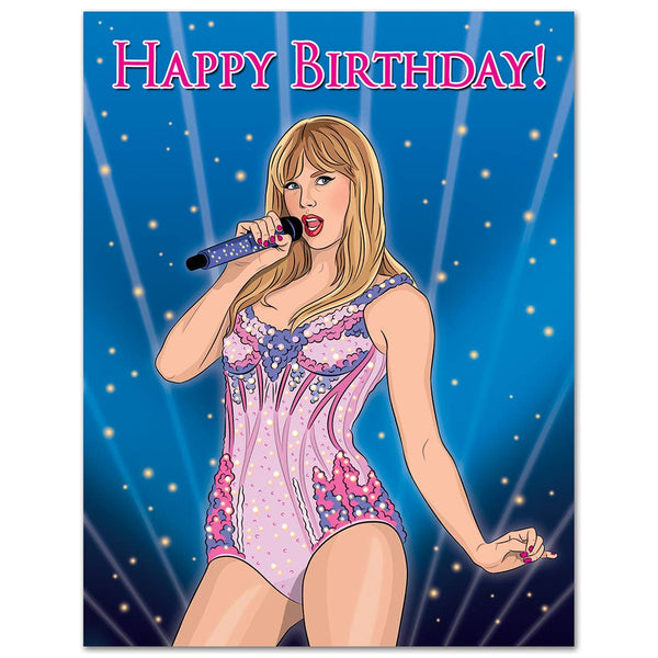 happy birthday! you're entering your greatest era card