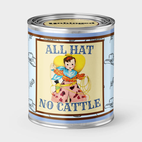 all hat no cattle western candle