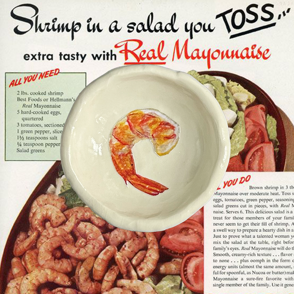 shrimp trinket dish