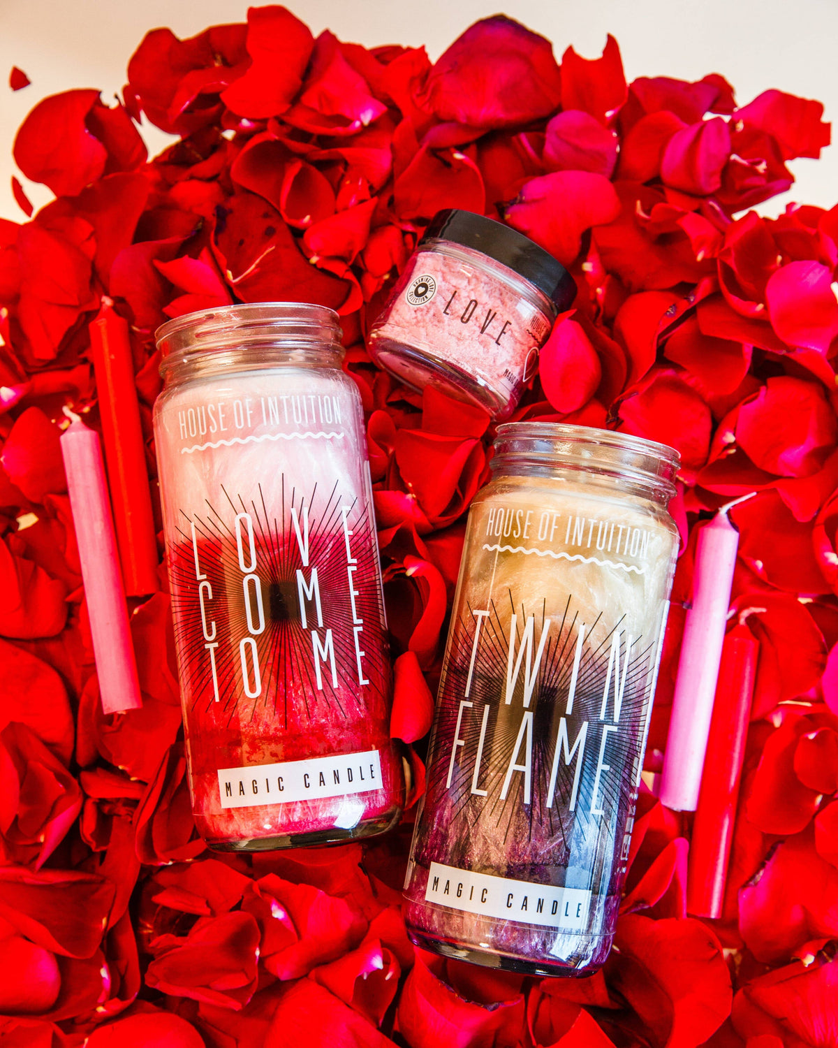 twin flame magic candle