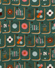 moss tile tea towel