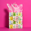 pink polka dots tissue paper