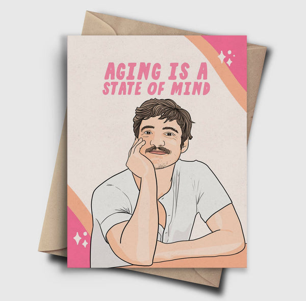 aging is a state of mind card