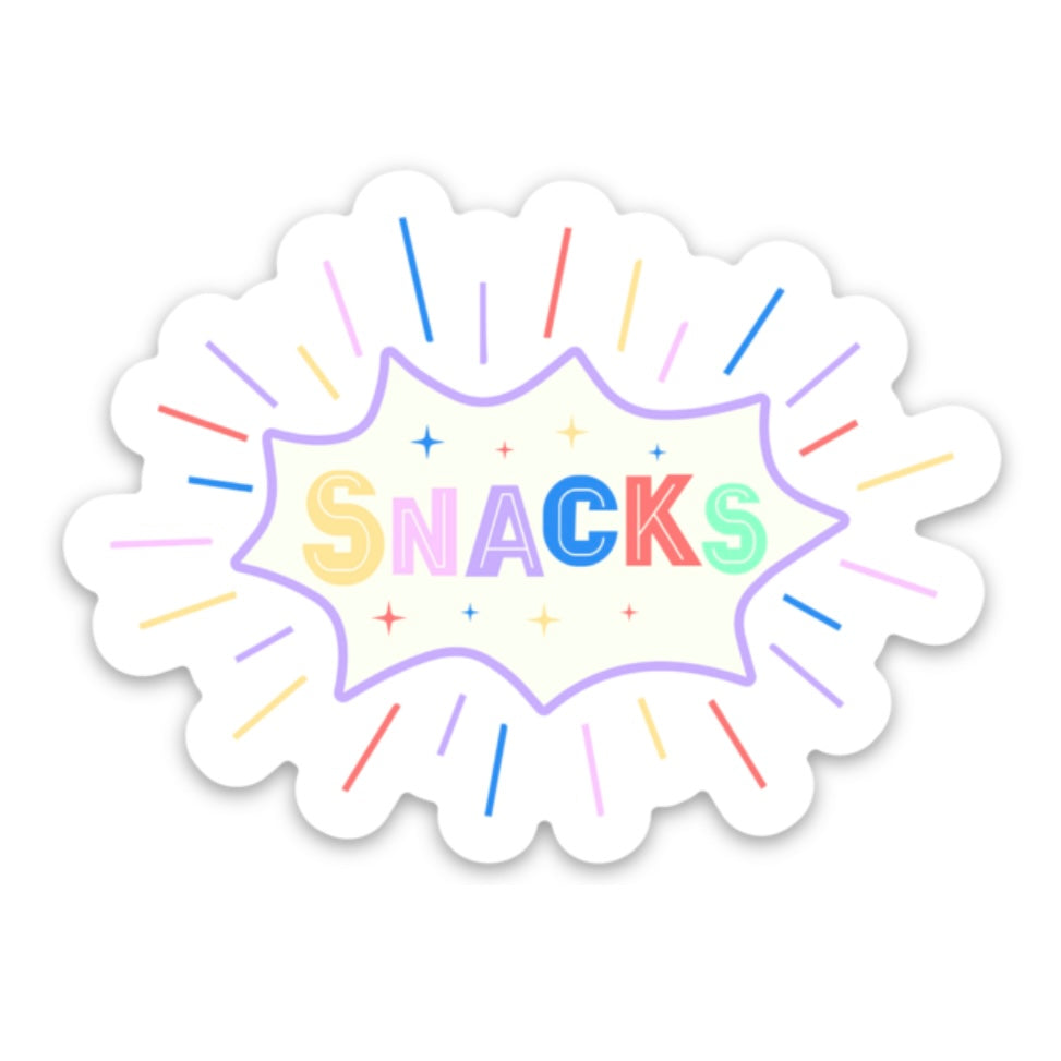 snacks sticker