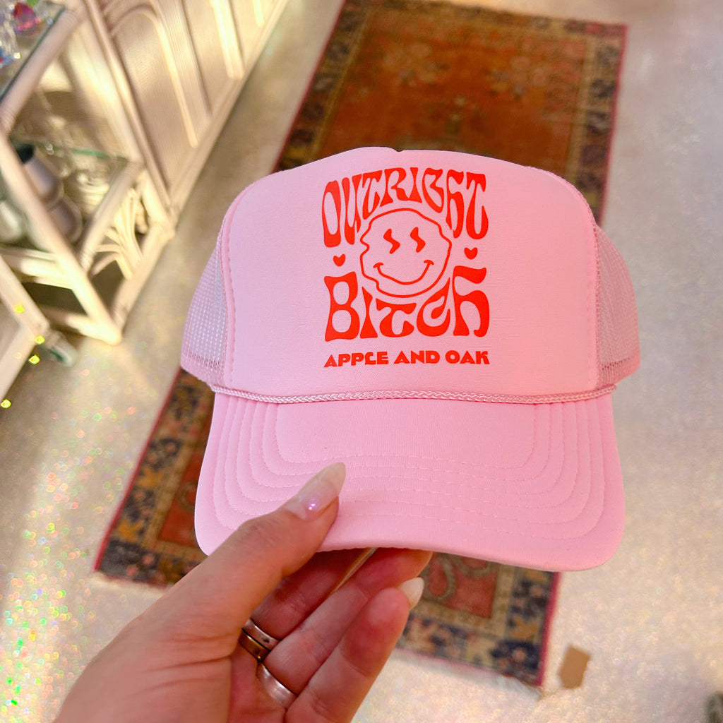outright bitch trucker hat