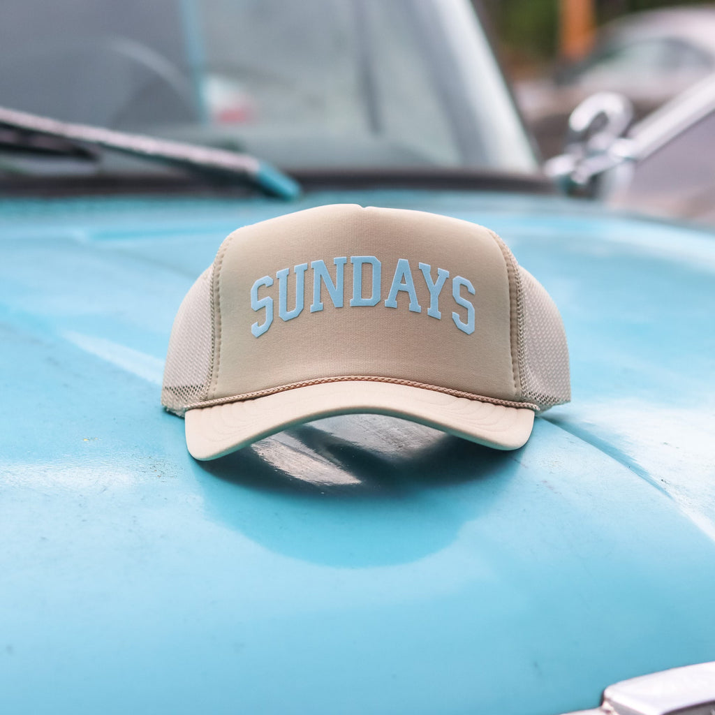 sundays trucker hat