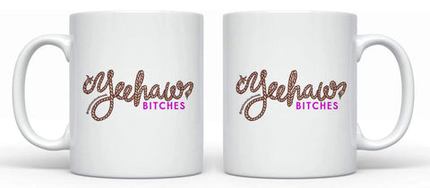 yeehaw bitches mug
